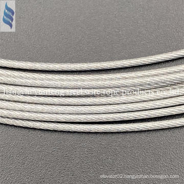 Coated wire rope 7x19-1.2-1.6MM